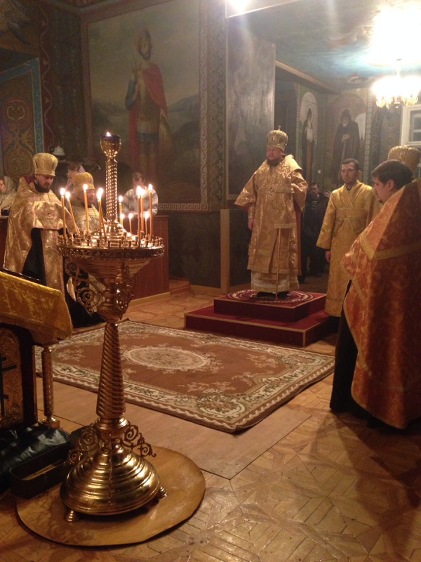 Єпископ Боярський Феодосій звершив всенічне бдіння напередодні Неділі 27-ої по П’ятидесятниці