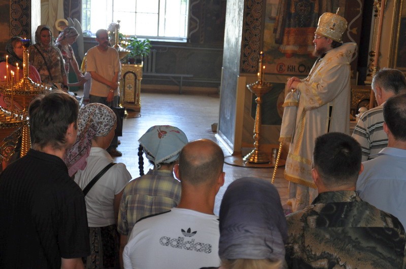 Єпископ Боярський Феодосій звершив Літургію в Неділю 8-у після П’ятидесятниці