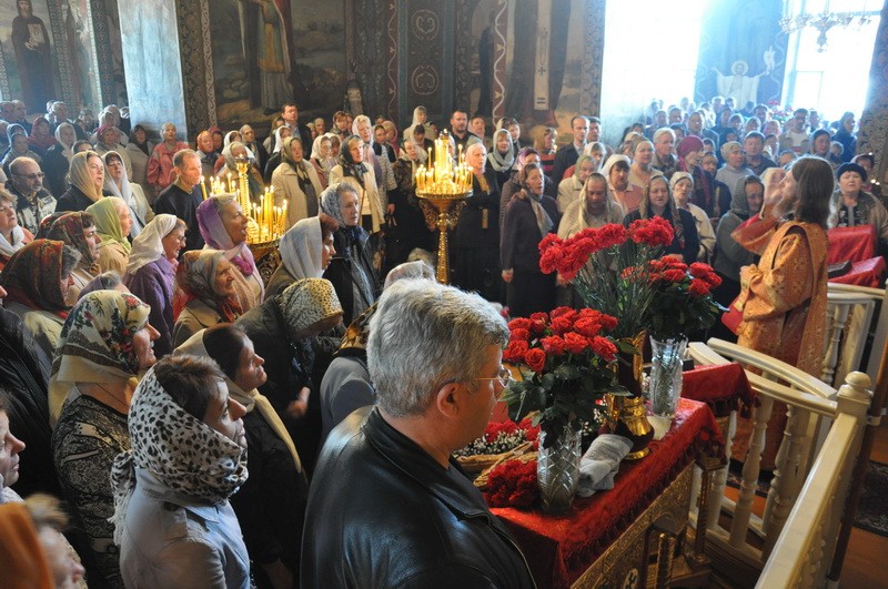 Парафія Хрестовоздвиженського храму в м.Києві відзначила престольне свято