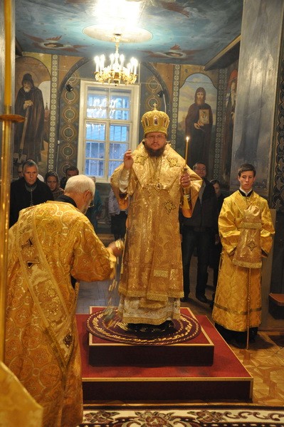 Єпископ Боярський Феодосій звершив всенічне бдіння напередодні Неділі 19-ї після П’ятидесятниці
