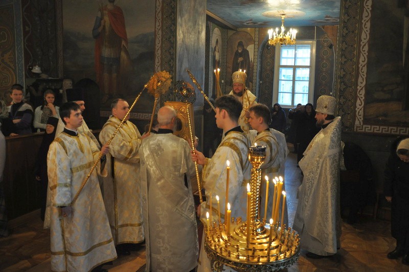 Єпископ Боярський Феодосій звершив Божественну літургію в день Обрізання Господнього
