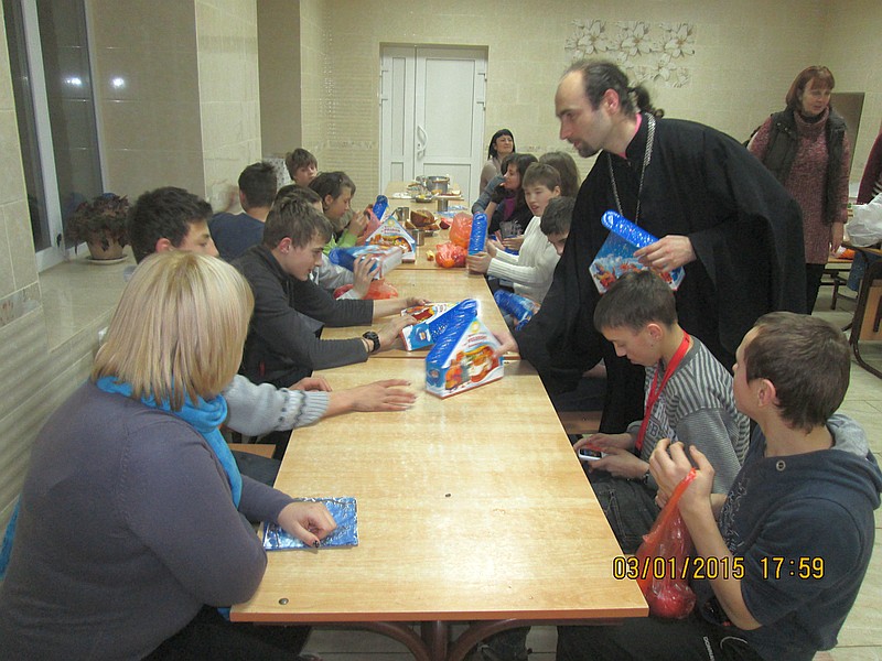 Відбулася чергова поїздка православних волонтерів зі священиками Києва у Бердичівську школу-інтернат