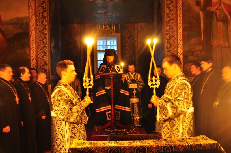 Єпископ Боярський Феодосій звершив читання Великого покаянного канону у співслужінні духовенства Подільського району столиці