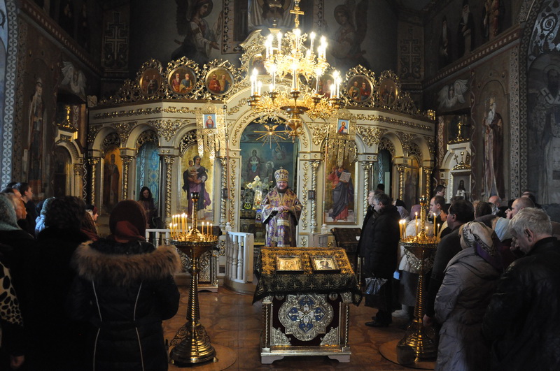 Єпископ Боярський Феодосій звершив Літургію в Неділю Торжества Православ’я