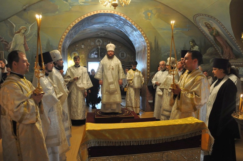 Єпископ Боярський Феодосій очолив Божественну літургію з нагоди малого престольного свята в нашому храмі