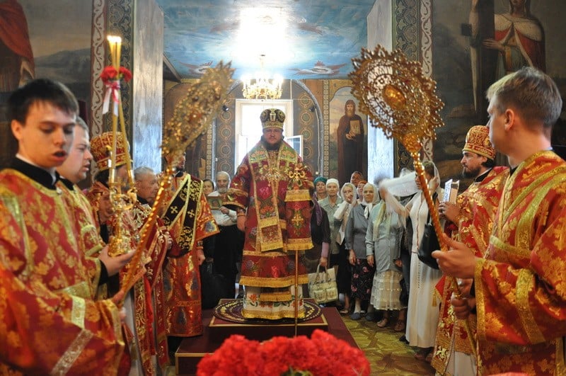 Єпископ Боярський Феодосій звершив Літургію в день престольного свята нашого храму