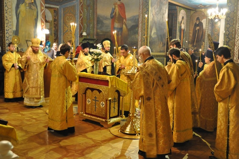 Єпископ Боярський Феодосій звершив всенічне бдіння напередодні Неділі 25-ї після П’ятидесятниці