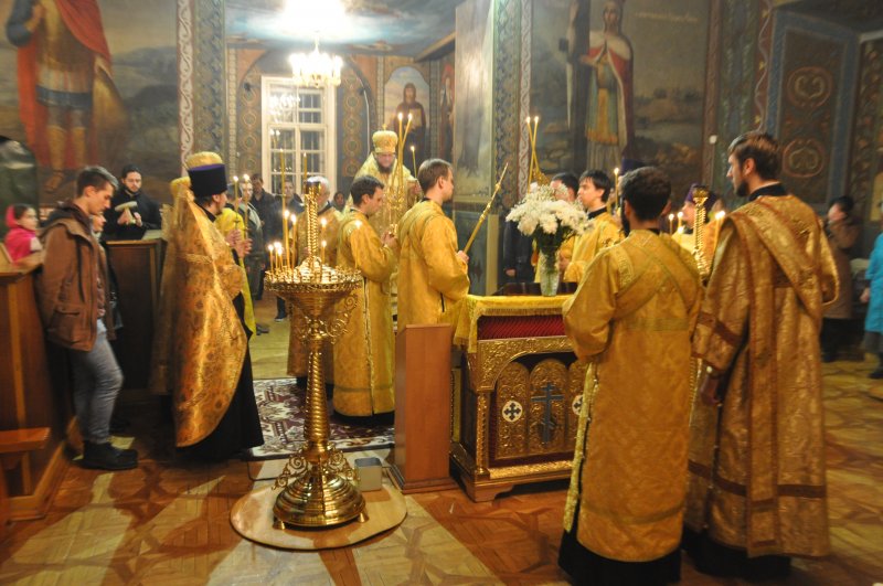 Єпископ Боярський Феодосій звершив всенічне бдіння напередодні Неділі 23-ї після П’ятидесятниці