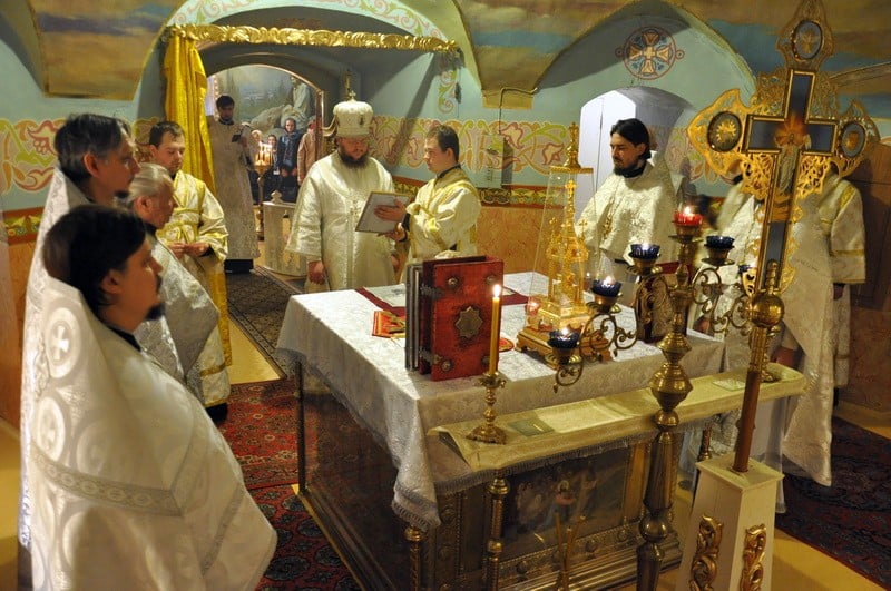 Єпископ Боярський Феодосій звершив богослужіння малого престольного свята в нашому храмі