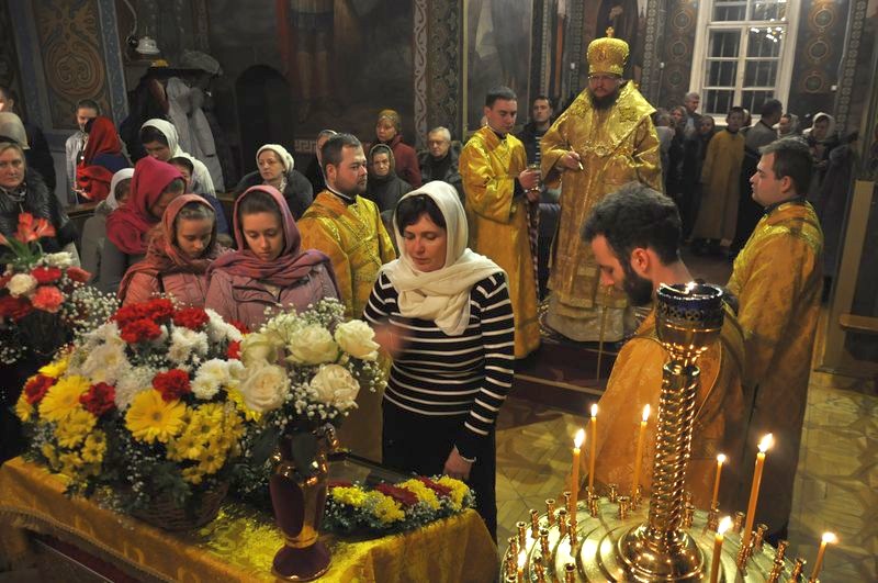 Єпископ Боярський Феодосій звершив всенічне бдіння напередодні Неділі 28-ї після П’ятидесятниці, дня пам’яті святого апостола Андрія Первозванного