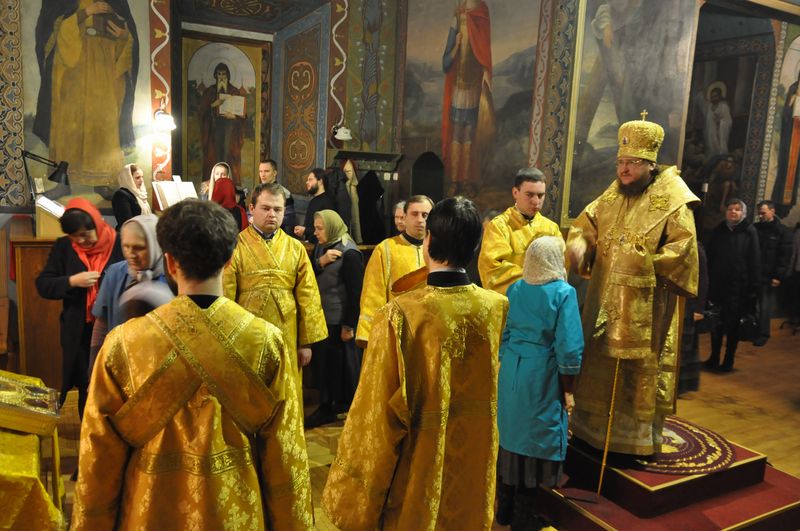 Єпископ Боярський Феодосій звершив всенічне бдіння напередодні Неділі 30-ї після П’ятидесятниці, святих праотців