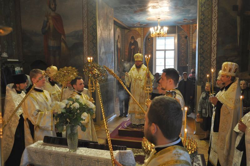 Єпископ Боярський Феодосій звершив всенічне бдіння напередодні Неділі 7-ї після Пасхи