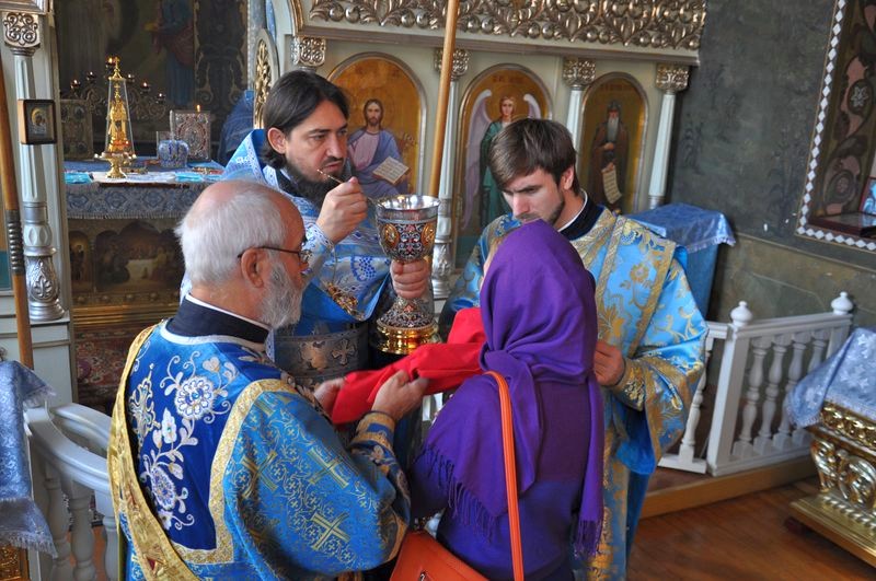 Єпископ Боярський Феодосій звершив Літургію в день свята Різдва Богородиці