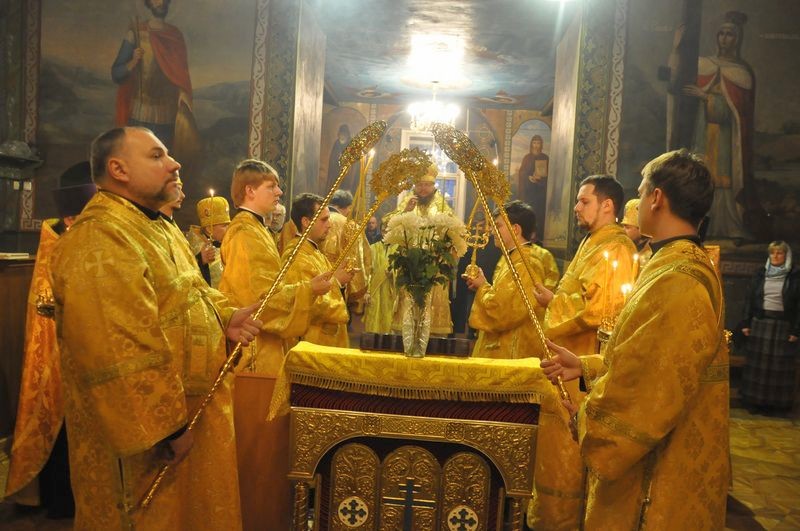 Єпископ Боярський Феодосій звершив всенічне бдіння напередодні Неділі 17-ї по П’ятидесятниці