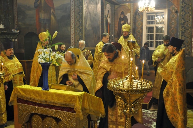 Архієпископ Боярський Феодосій звершив всенічне бдіння напередодні Неділі 22-ї після П’ятидесятниці