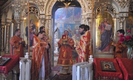Архієпископ Боярський Феодосій звершив Літургію в Неділю 6-ту після Пасхи