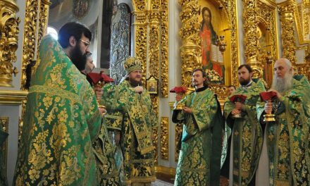 Архієпископ Феодосій молитовно відзначив День тезоіменитства в Києво-Печерській Лаврі (+ВІДЕО)